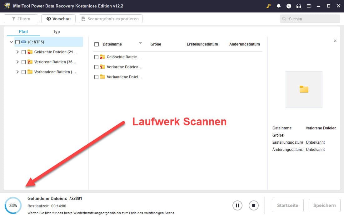 Alles, was du über MiniTool Power Data Recovery Free wissen musst 15 MiniTool Power Data Recovery Free