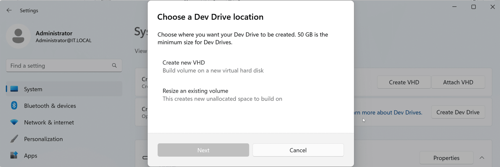 Dev Drive auf Windows Server 2025 einrichten: 14 2025 01 31 10 50 10
