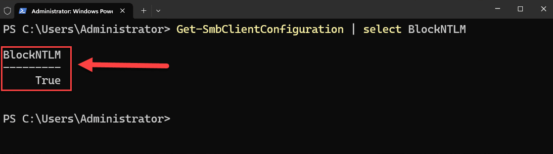 NTLM Authentifizierung am Windows Server 2025 blockieren 15 Blockierung der NTLM Authentifizierung prüfen