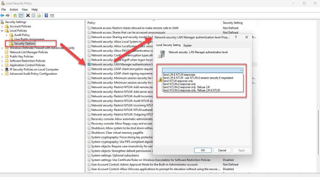 Warum du die NTLM-Authentifizierung nicht mehr verwenden solltest 13 NTLM Authentifizierung per Gruppenrichtlinien verweigern.