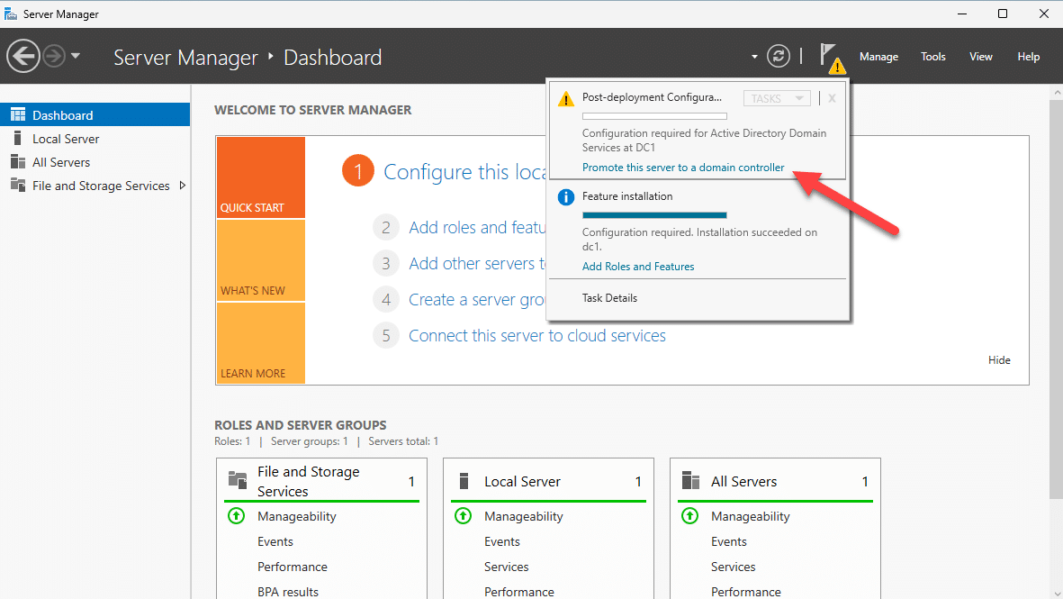 Einen Domänencontroller mit Windows Server 2025 einrichten 14 Domänencontroller mit Windows Server 2025 - Auflistung AD Features