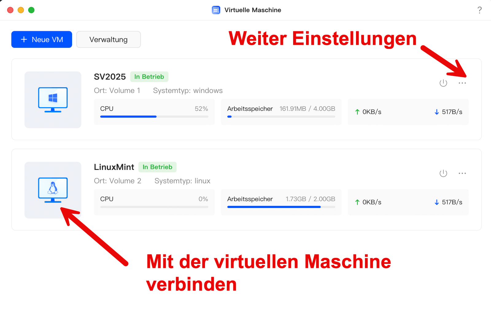 Effiziente Datenspeicherung mit der UGreen NAS DXP4800Plus 31 Ugreen NAS - Virtuelle Maschinen erstellen