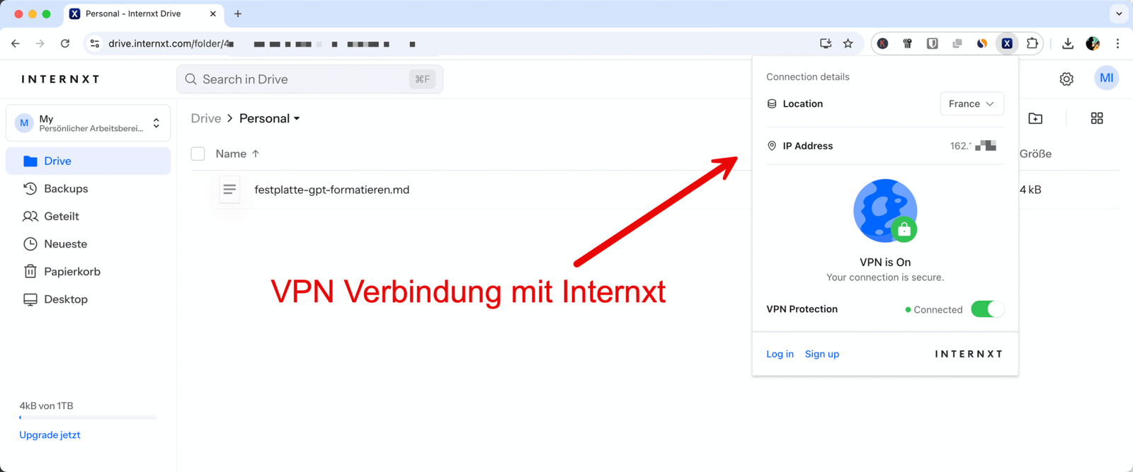 Google Drive Alternative – Einmal zahlen, lebenslang sicher: Internxt 21 2025 05 28 07 57 25 scaled