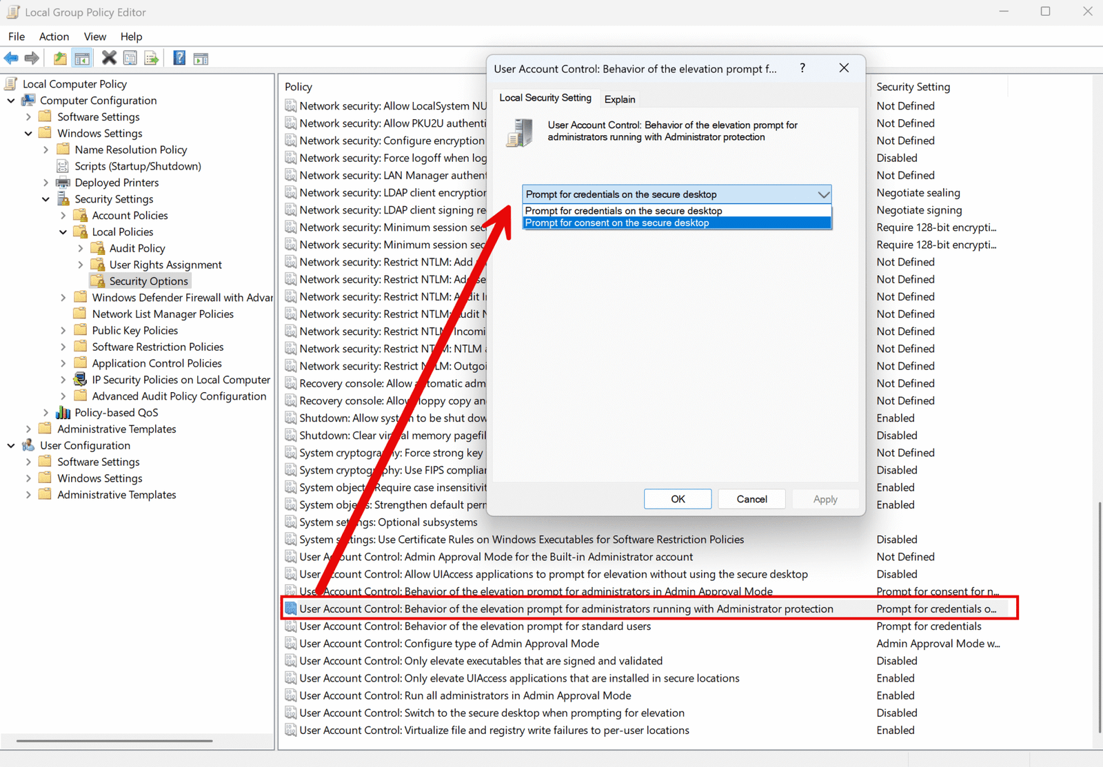 Administrator Protection in Windows 11 – Mehr Sicherheit für lokale Administratoren 15 Administrator Protection Windows 11 Verhalten der Anforderung zur Erhöhung für Administratoren unter Administratorenschutz