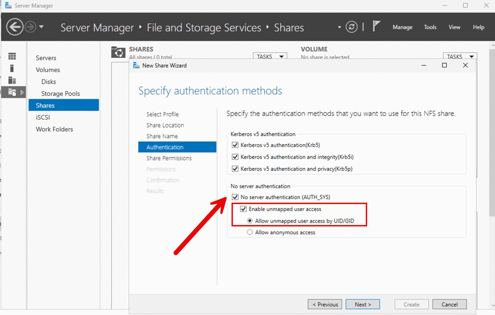 NFS Windows Server einrichten – Anleitung für Windows Server 2025 16 NFS Windows Server Authentication