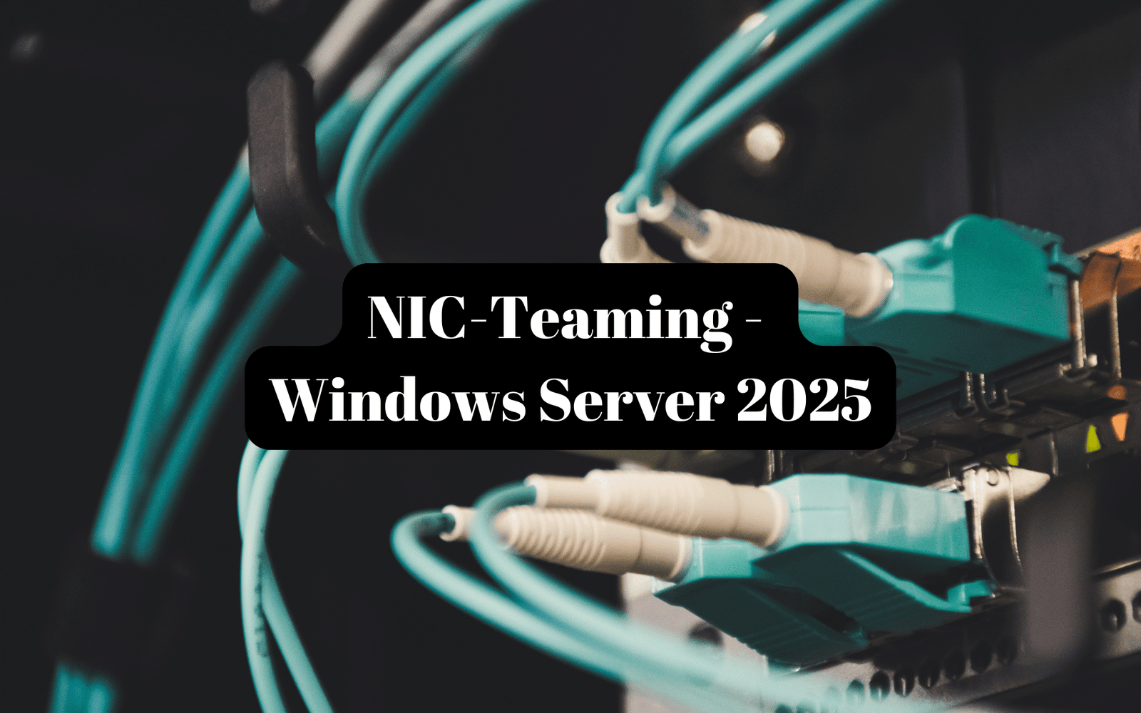 NIC-Teaming Server 2025