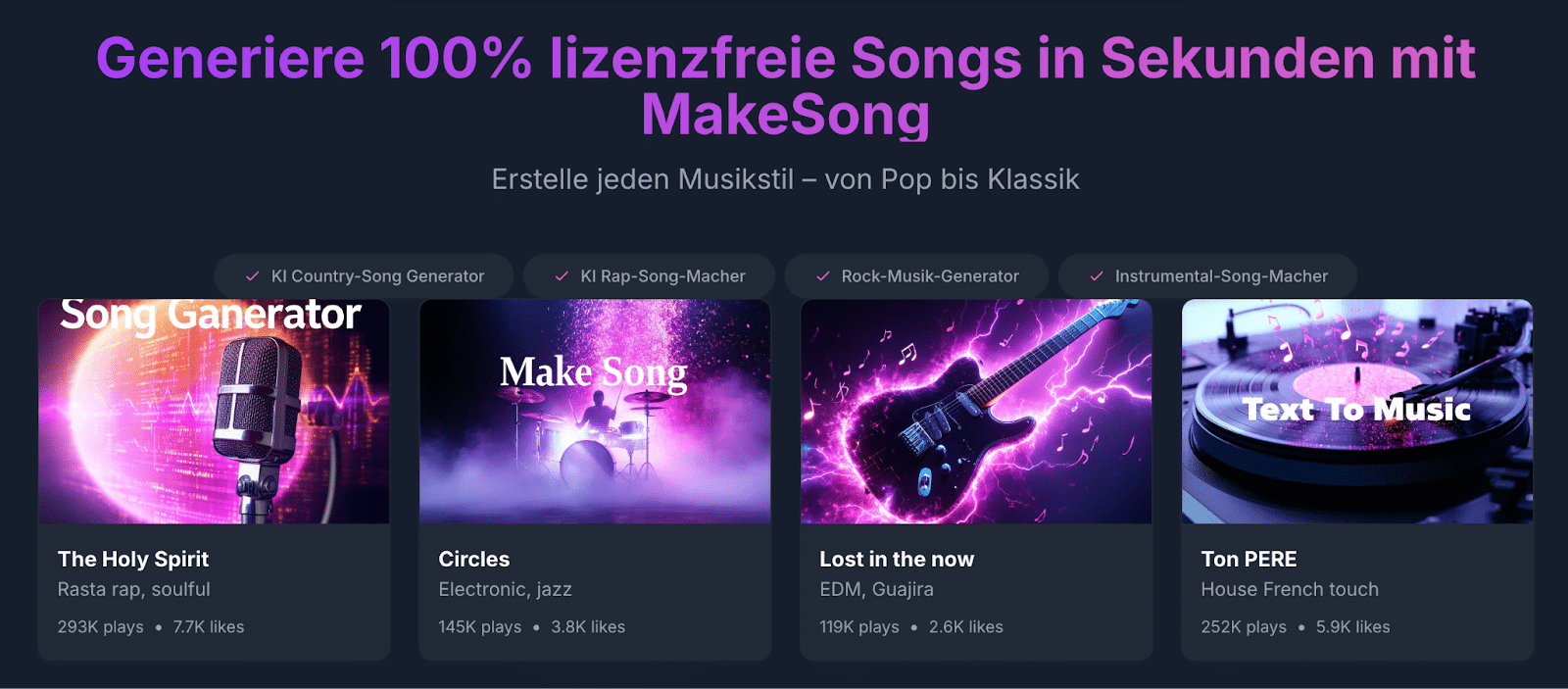 Edimakor: Die besten KI-Tools für Content-Creator 2026 – Alles in einer Plattform 3 MakeSong im Test: Mit künstlicher Intelligenz eigene Musik komponieren*